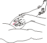 рис.21 (Прием поглаживания)