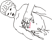 рис.7 (Глубокие энергичные поглаживания)